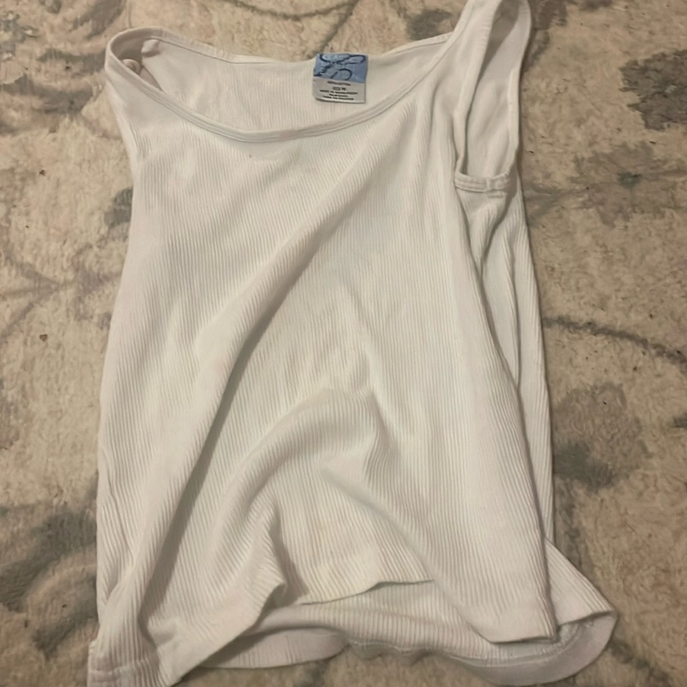 White tank top